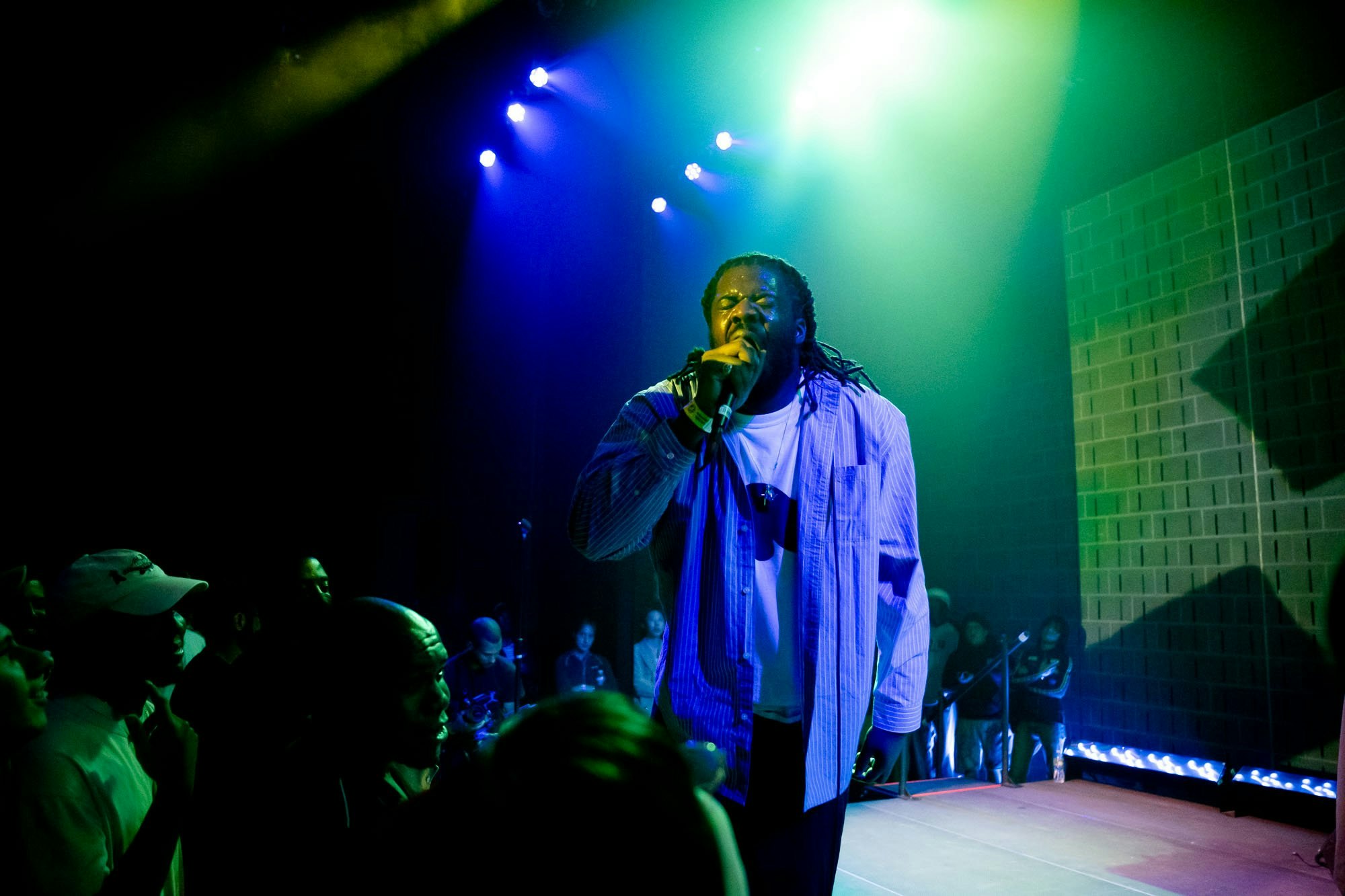 MIKE performing at BRIC. Photo by Edwina Hay